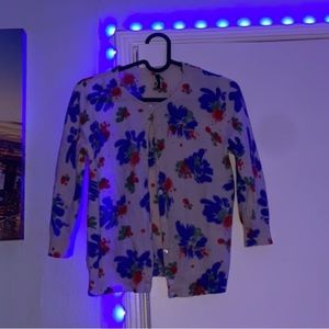 ❤️❤️ J Crew Floral Cardigan